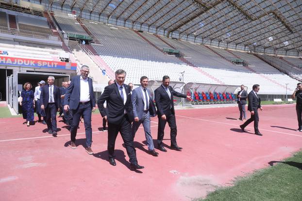 Split: Andrej Plenković obišao je Poljud
