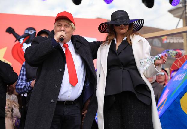 Velika povorka maskiranih grupa na 200. Samoborskom fašniku