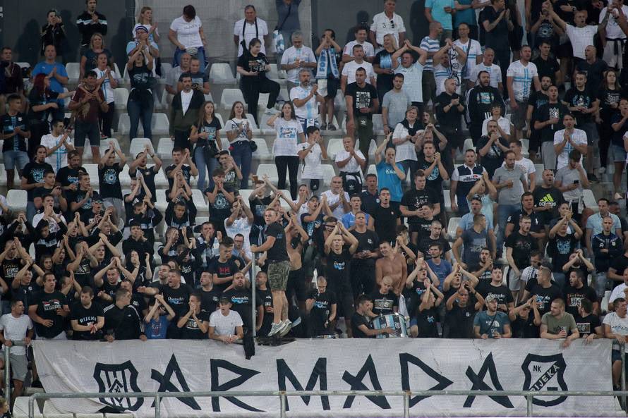 Uzvratna utakmica play-offa Konferencijske lige Rijeke i PAOK-a