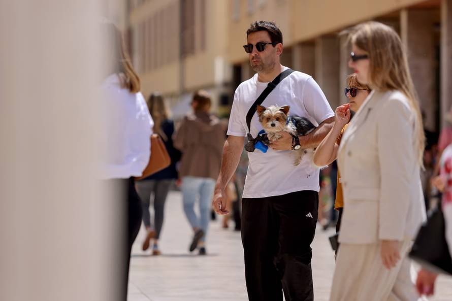 Zadar: Subotnje prijepodne u centru grada