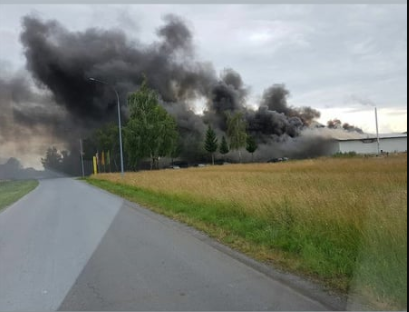 Kod Grubišnog Polja opet gori: Gusti dim zabrinuo građane