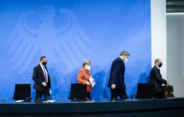 Press conference in the Federal Chancellery