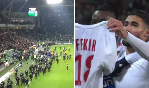 Nabil Fekir provocirao navijače St-Étiennea, oni prekinuli meč!