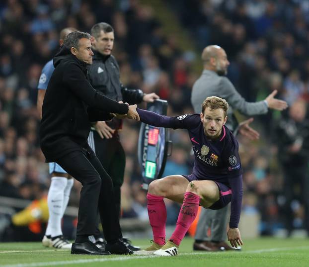 Manchester: Liga prvaka, Manchester City - Barcelona, Ivan Rakiti?