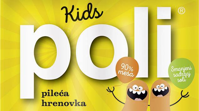 Nova Poli kids linija od srpnja na prodajnim mjestima u Hrvatskoj!