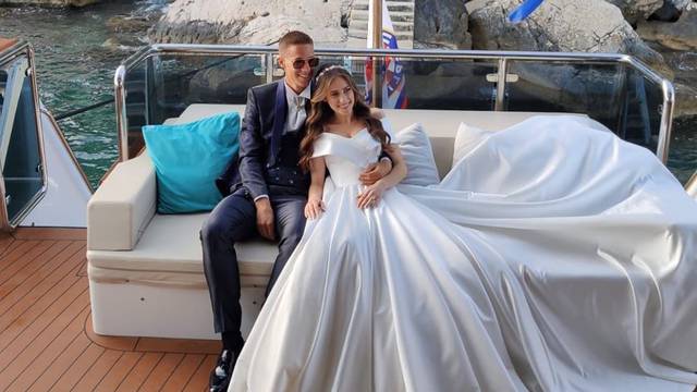 Dvije najveće ljubavi: Pašalić se oženio uz zastavu Hajduka