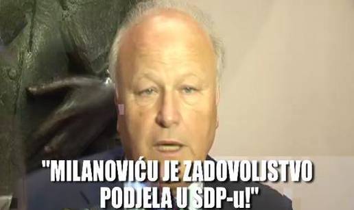 Linić o Milanoviću: 'On je zadovoljan podjelom u SDP-u'