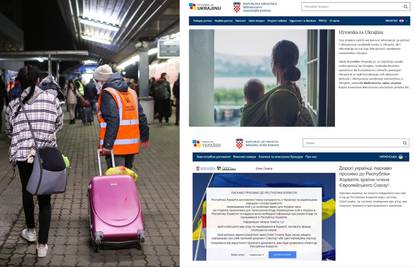 Pokrenuta internetska stranica 'Hrvatska za Ukrajinu': Sadrži korisne informacije za izbjeglice