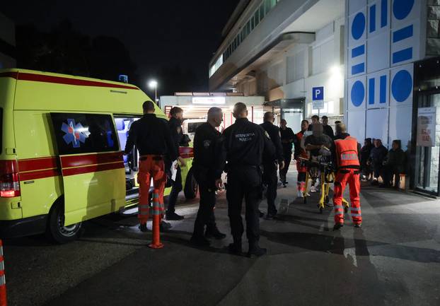 Požar u splitskom zatvoru, zatvorenici dolaze na hitni prijem u Firule