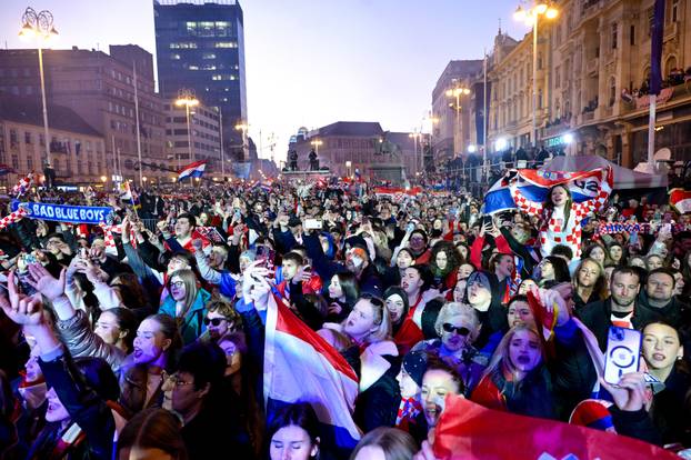 Zagreb: Marko Perković Thompson nastupio na svečanom dočeku hrvatske rukometne reprezentacije