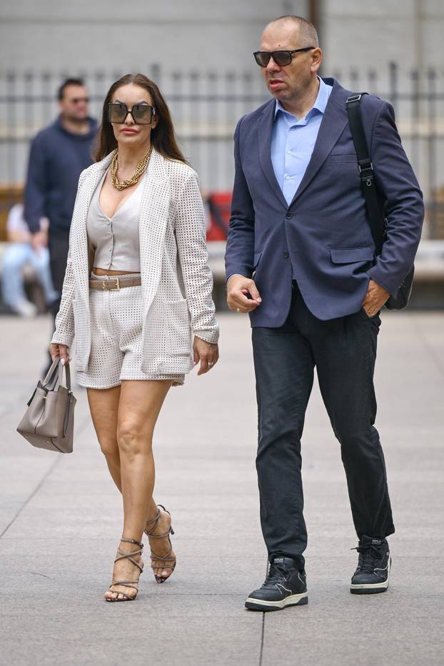 Zagreb: Marica Briški sa suprugom na subotnjoj špici