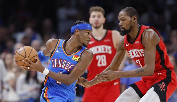 NBA: Houston Rockets at Oklahoma City Thunder