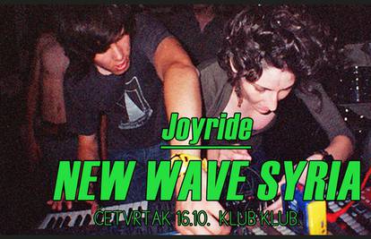 New Wave Syria i Joyride u Klub-u u četvrtak 16. listopada