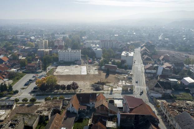Nevjerojatne slike: Pogled iz zraka na razrušenu Petrinju