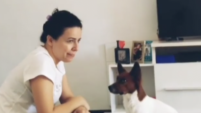 Zbog problema sa sluhom svoje pse je naučila znakovni jezik...