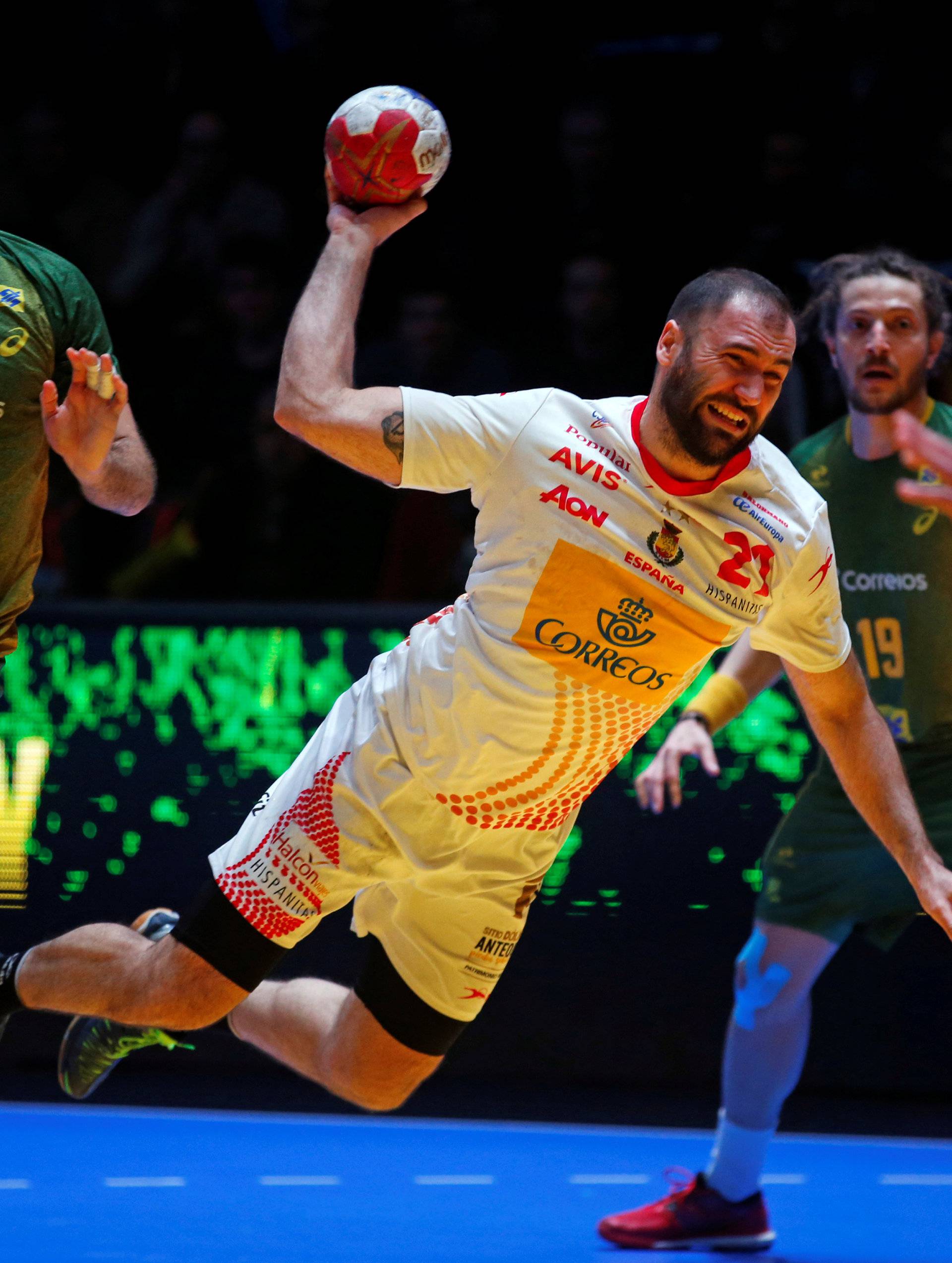 Men's Handball -  Spain v Brazil - 2017 Men's World Championship Second Round Eighth Finals
