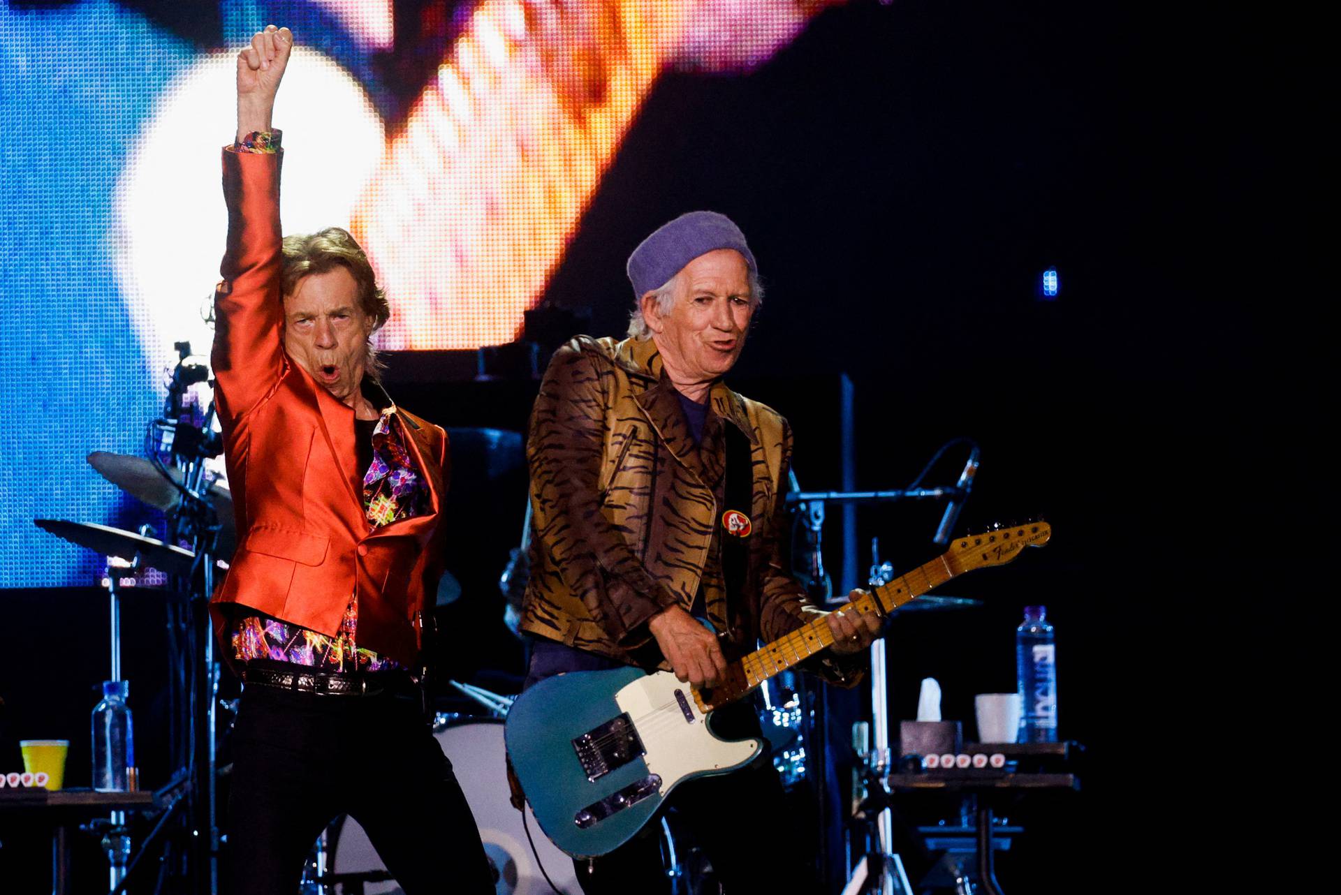 The Rolling Stones kick off their European tour in Madrid
