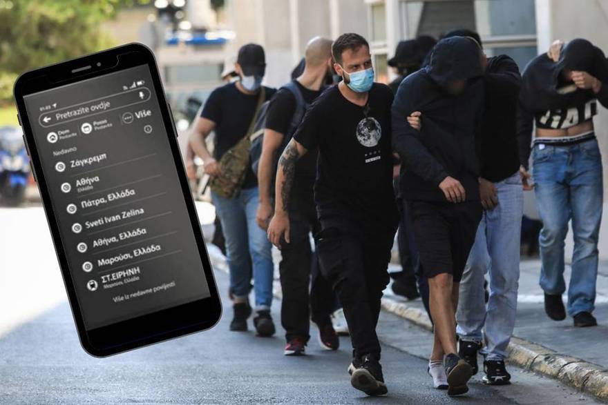 Grčka policija 'češlja mobitele' privedenih Hrvata, s jednog su objavili i povijest pretraživanja