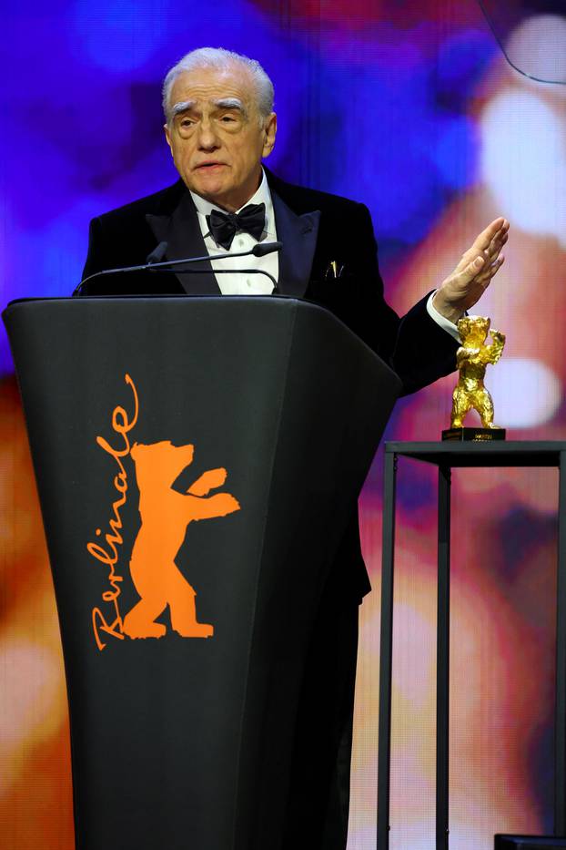 Scorsese lifetime achievement award ceremony at Berlin Film Festival