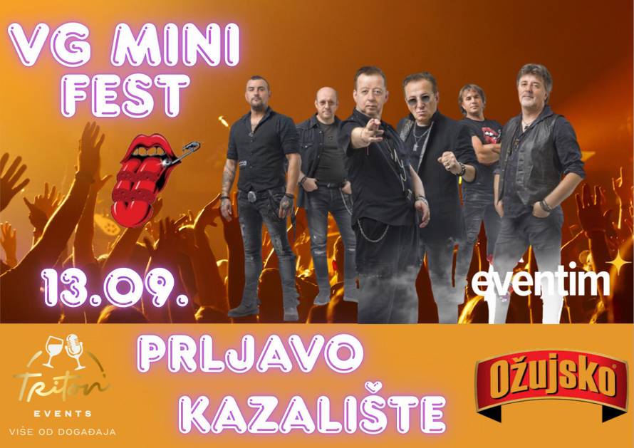 Adi Šoše i Prljavo kazalište stižu u Veliku Goricu na VG Mini Fest!