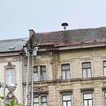 FOTO Urušio se dio fasade u centru Zagreba, stigli vatrogasci