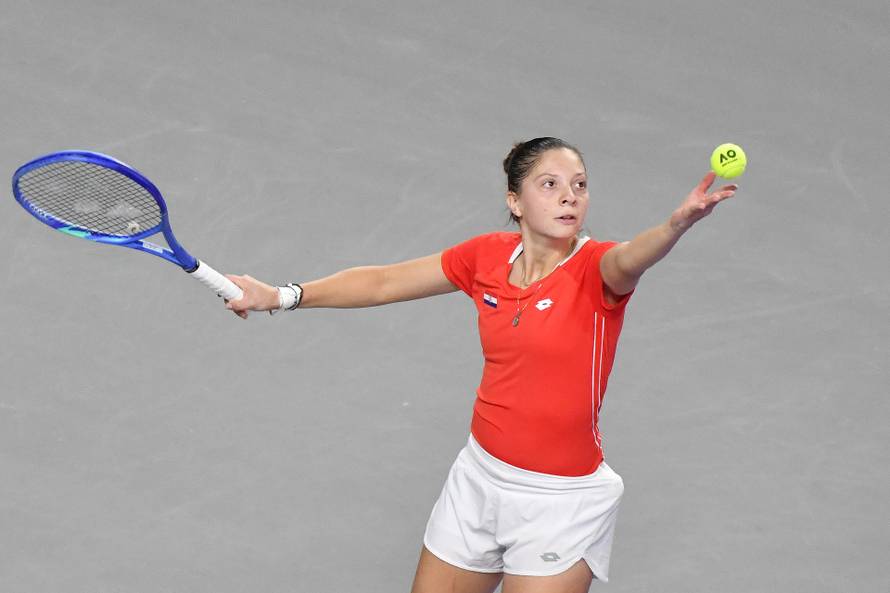 Varaždin: Drugi dan Billie Jean King Cup playoffa