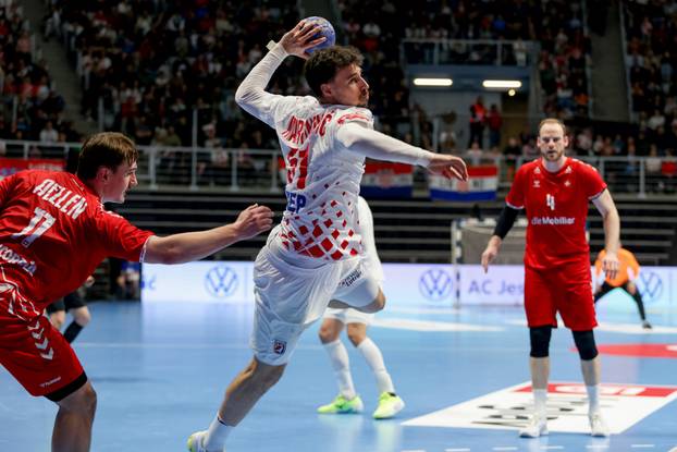 Zadar: Prijateljska utakmica izme&dstrok;u Hrvatske i &Scaron;vicarske