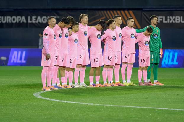 Zagreb: UEFA Europska liga, grupna faza, 4. kolo, GNK Dinamo - Celta Vigo