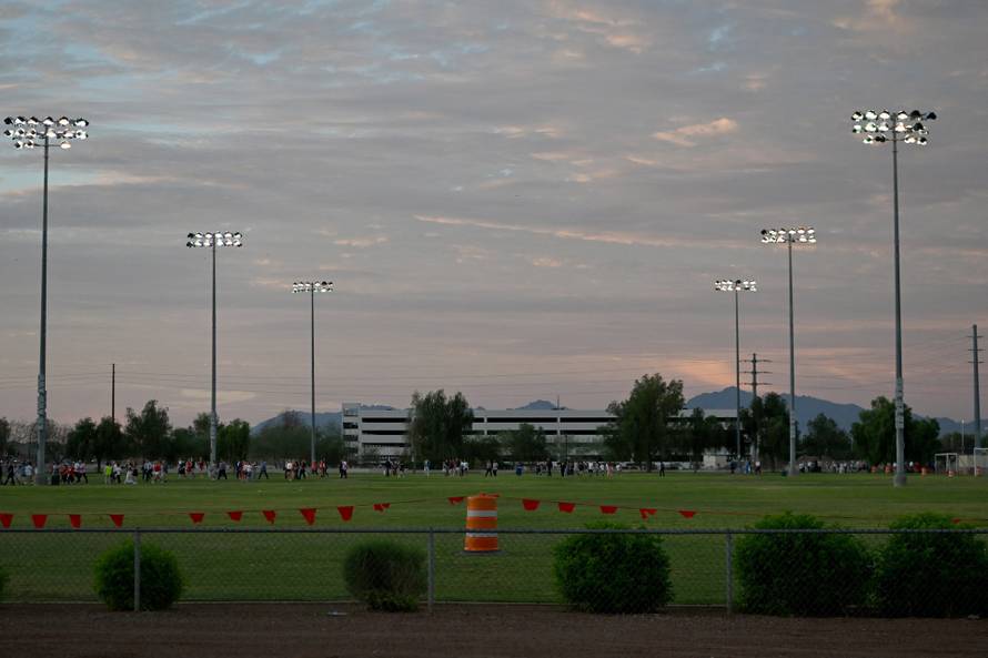 Memorial service for slain conservative commentator Charlie Kirk, in Glendale