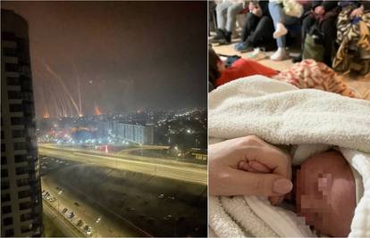 Dok su Kijevom odjekivale jake detonacije, u podzemnoj je rođena curica: 'Branimo živote'