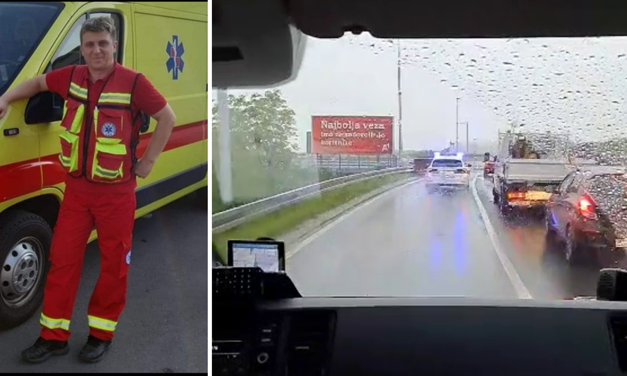 VIDEO Jurili s teško bolesnim djetetom za Zagreb: 'Htio sam što prije stići da spasimo dijete'