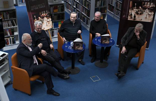 Zagreb: Promocija knjige Hide Biščevića Diplomacy at the Table