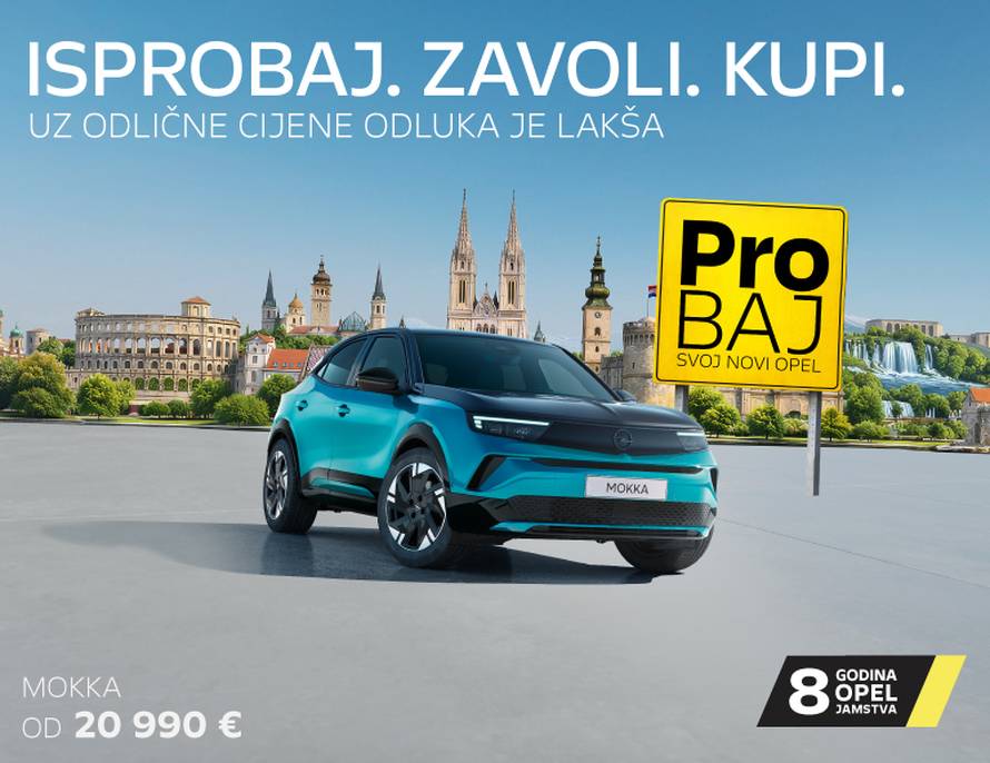 Opel ProBAJ ponuda: Uzbudljive testne vožnje, fantastične cijene uz Opel financiranje