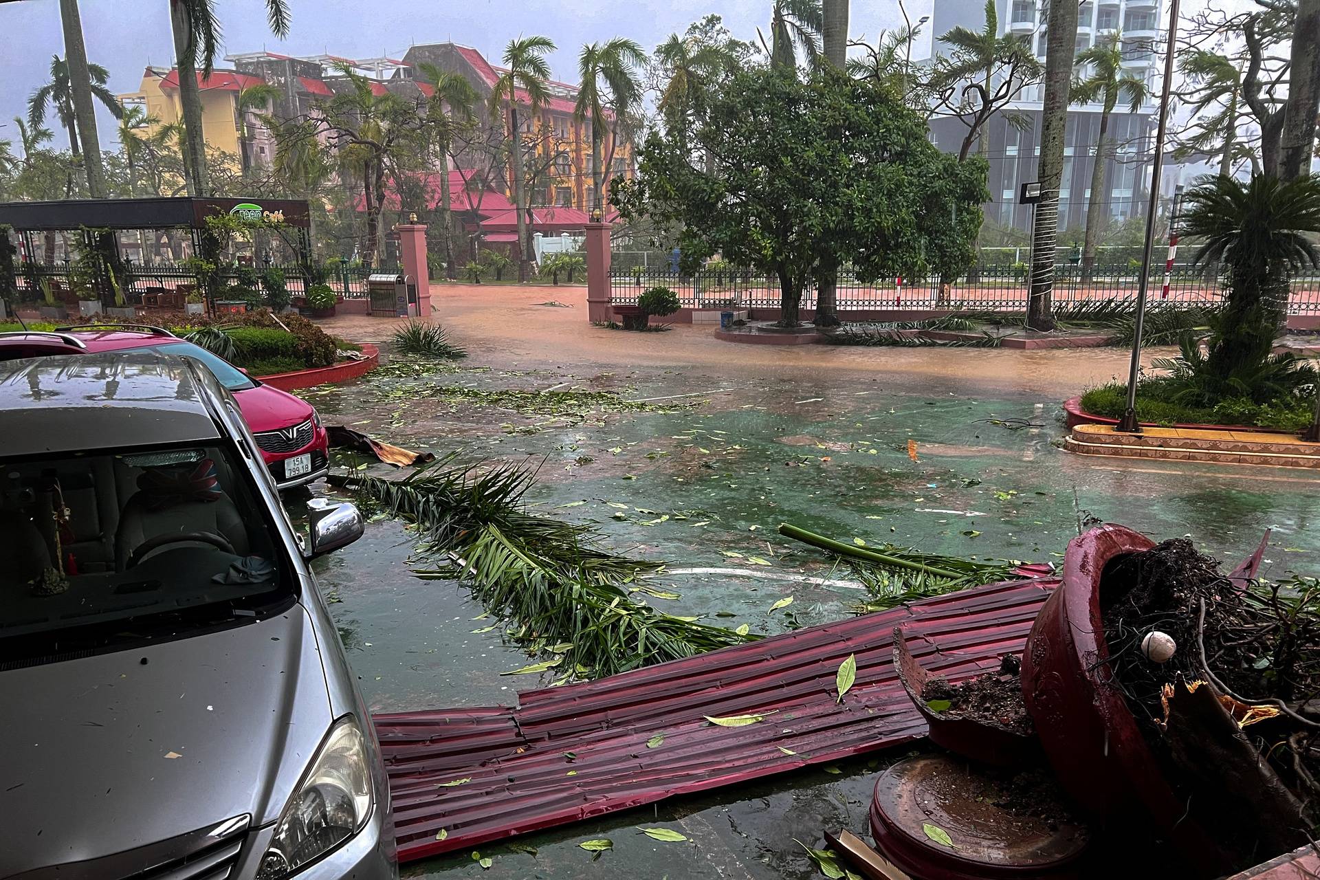 Super typhoon Yagi makes landfall in Vietnam