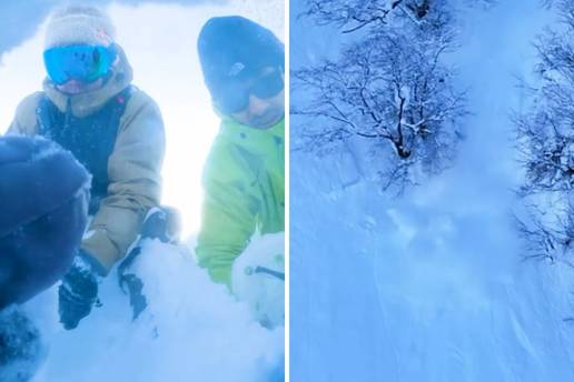 Dramatična snimka češke olimpijke: Zatrpao ju snijeg, snimala je dok su je spašavali