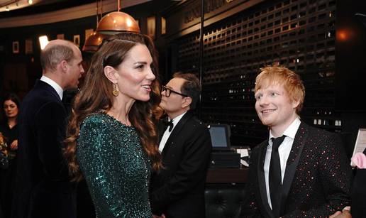 Kate i William ostavili djecu i otišli feštati, a Ed Sheeran nije skidao pogled s vojvotkinje