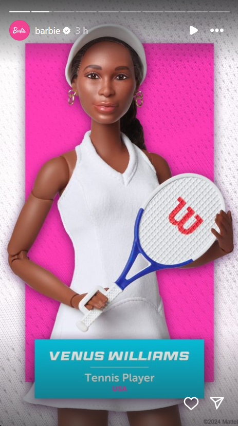 Venus Williams dobila Barbie sa svojim likom: Evo kako izgleda