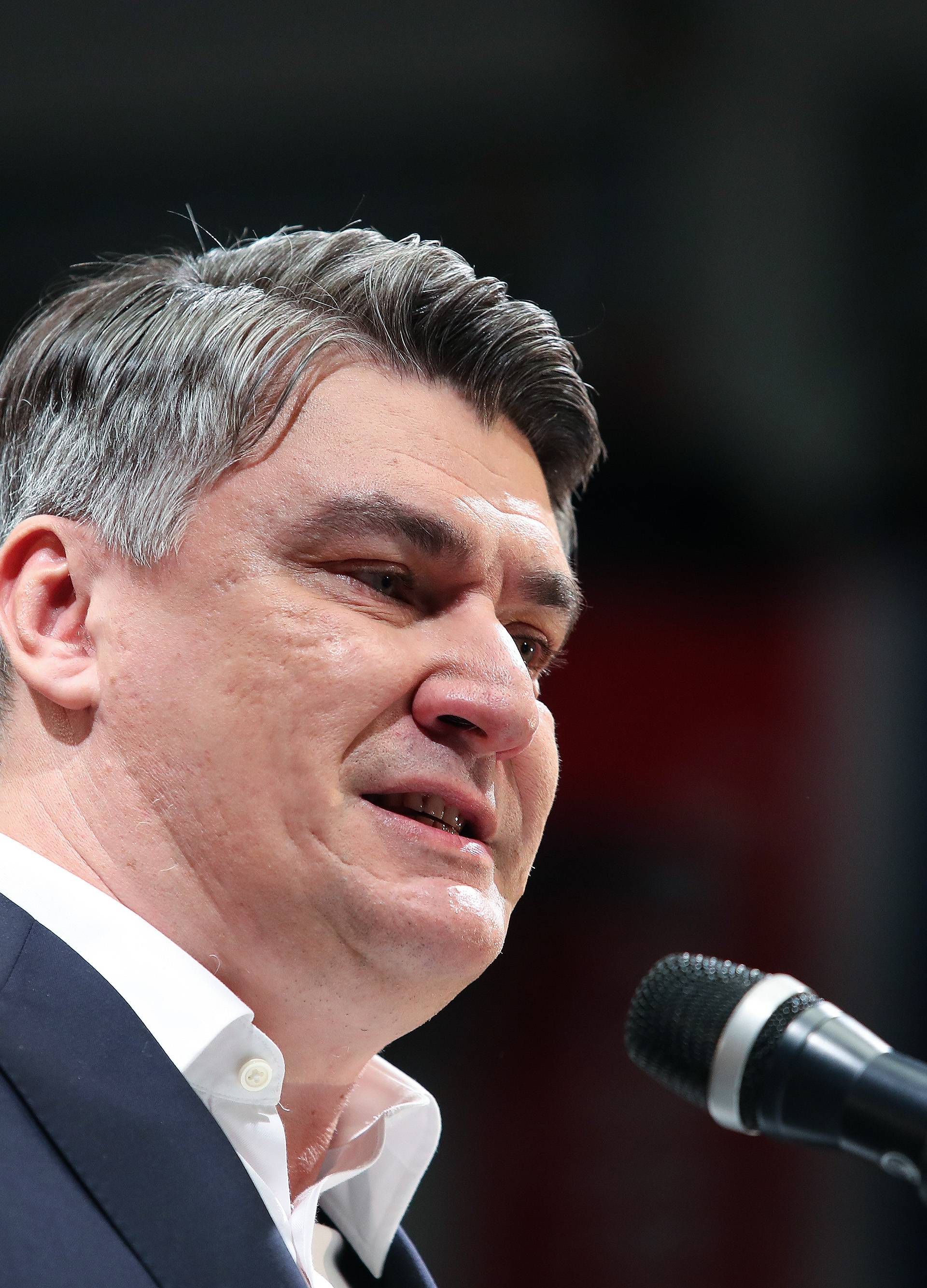 Milanović u Rijeci: 'Nisam vidio zastavu Juge. Nije mi sporna'