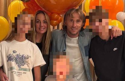 Slavlje Modrićevih u novome domu u Milanu: 'Poseban dan'