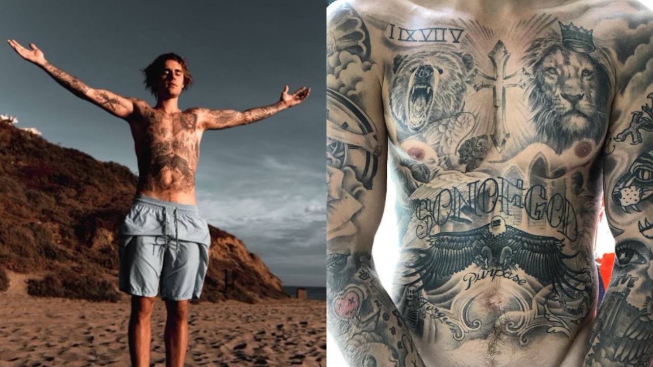 Evo kako izgleda Bieberovo tijelo nakon sto sati tetoviranja
