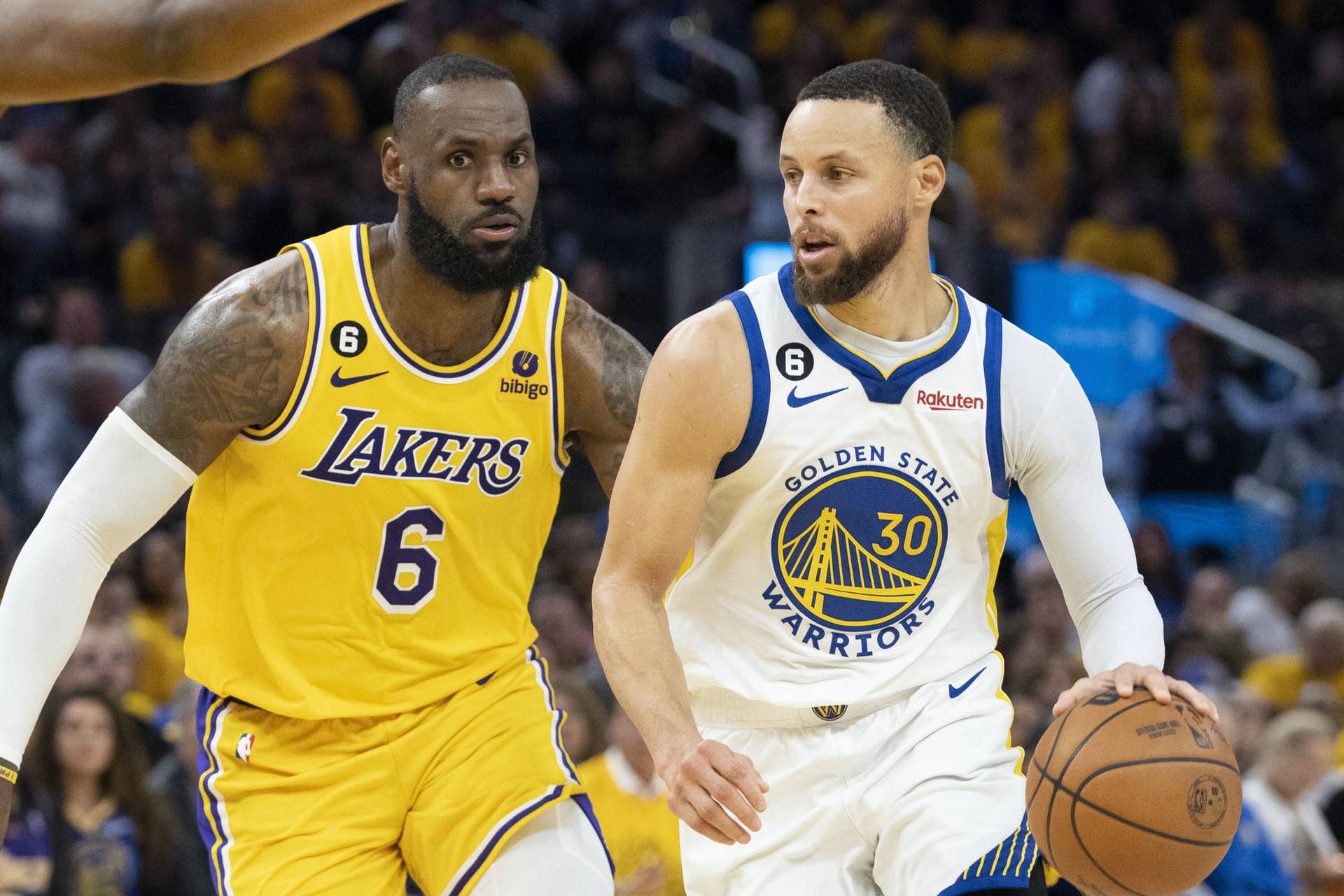 NBA: Playoffs-Los Angeles Lakers at Golden State Warriors