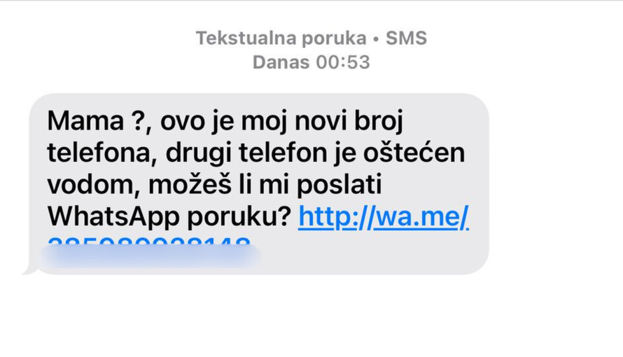 Hrvatima masovno stiže čudna SMS poruka: 'Mama, ovo je moj novi broj'. Policija: Ne otvarajte