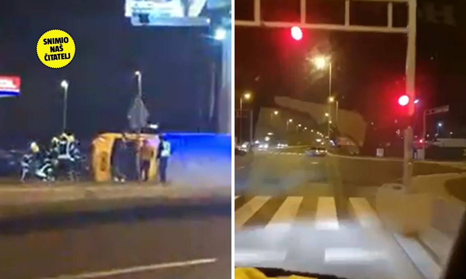 VIDEO 'Drži pivu': Snimali su se dok prolaze kroz crveno?!  Vozač bio pijan. Udarili u drugi auto