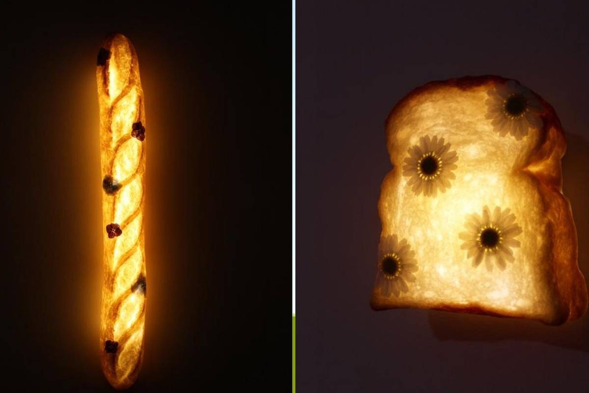 Od starog kruha i kroasana Japanci izradili prekrasne lampe