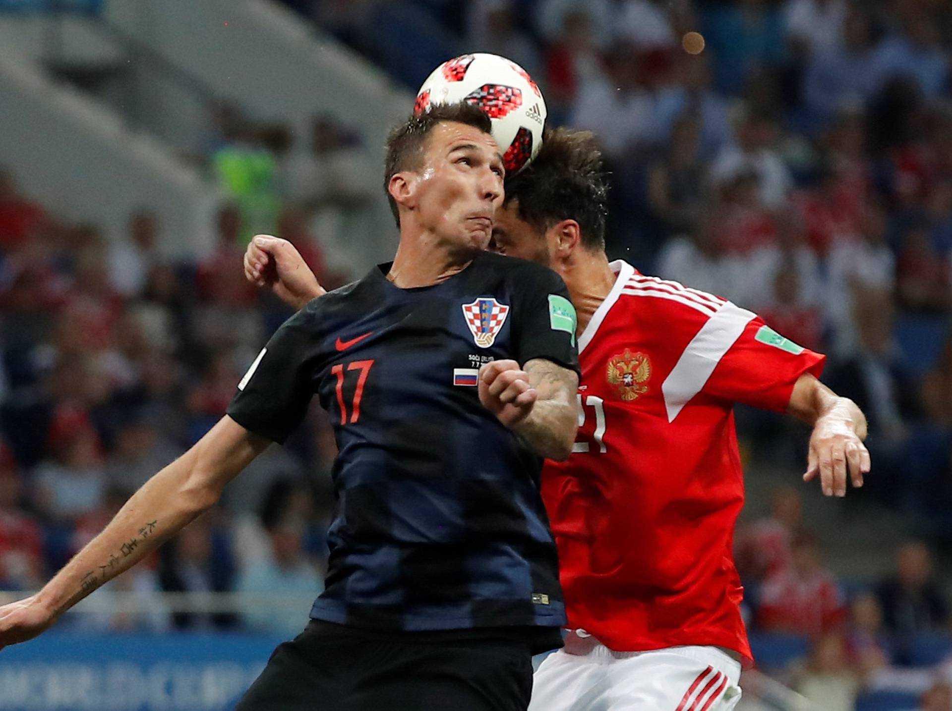 World Cup - Quarter Final - Russia vs Croatia