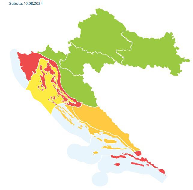 Stiže novi toplinski val. Za dvije regije je na snazi crveni alarm, temperature će ići preko 35 °C!