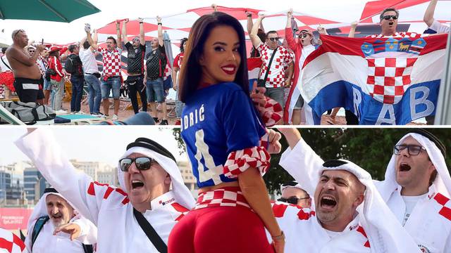 Zastava od 200 metara, šeici, Knoll Doll... Danas je moderno navijati za Hrvatsku i 'vatrene'