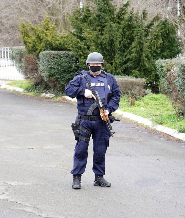 Policija blokirala stadion Partizana, pretresa se prostorija Grobara na južnoj tribini