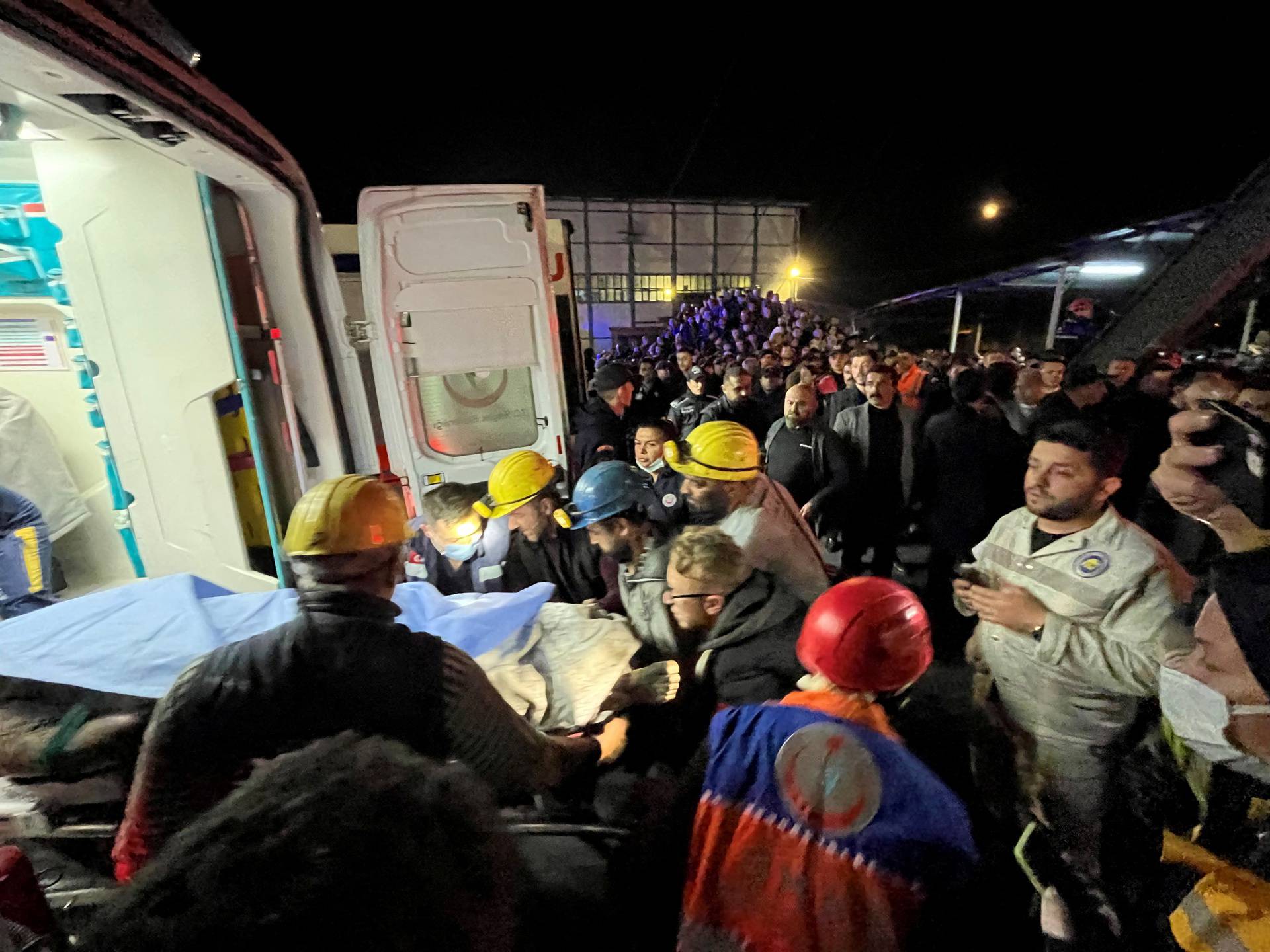 Explosion at a coal mine in northern Turkey