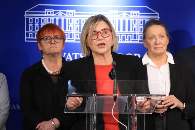 Zagreb: Konferencija za medije Kluba zastupnika Možemo